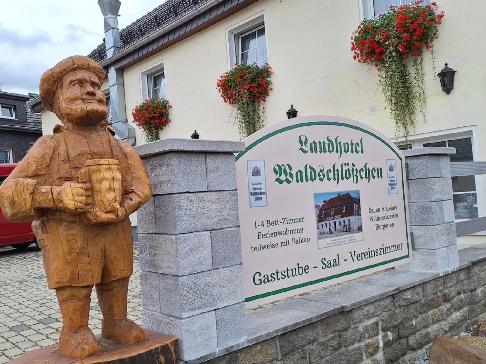 Landhotel Waldschloesschen Mit Gaststube Sohland an der Spree المظهر الخارجي الصورة